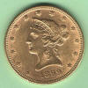 1899 US GOLD LIBERTY Ten Dollar coin