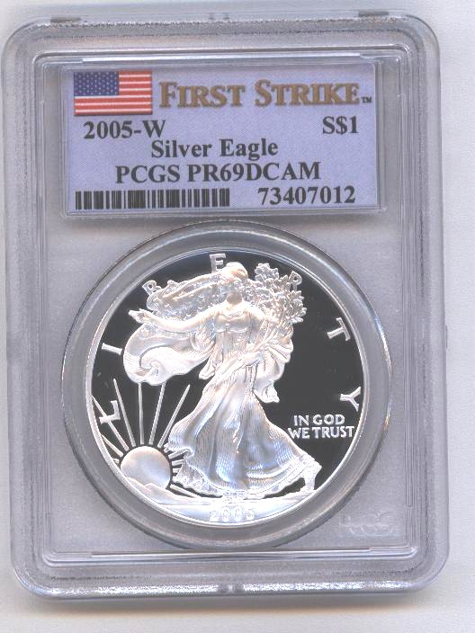 2005-S  JEFFERSON W WATERS PCGS FINEST PR70DCAM Shipping $$ on first coin only 