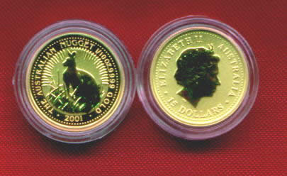 Perth Mint KANGAROO Gold coins
