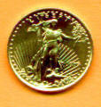 Tenth ounce American Gold Eagle coin