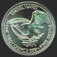 1 troy ounce of silver round