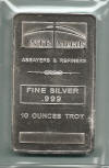 ten ounce silver NTR Metals bar